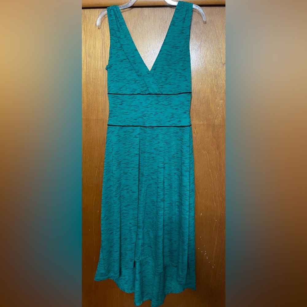 Dark green long dress size medium